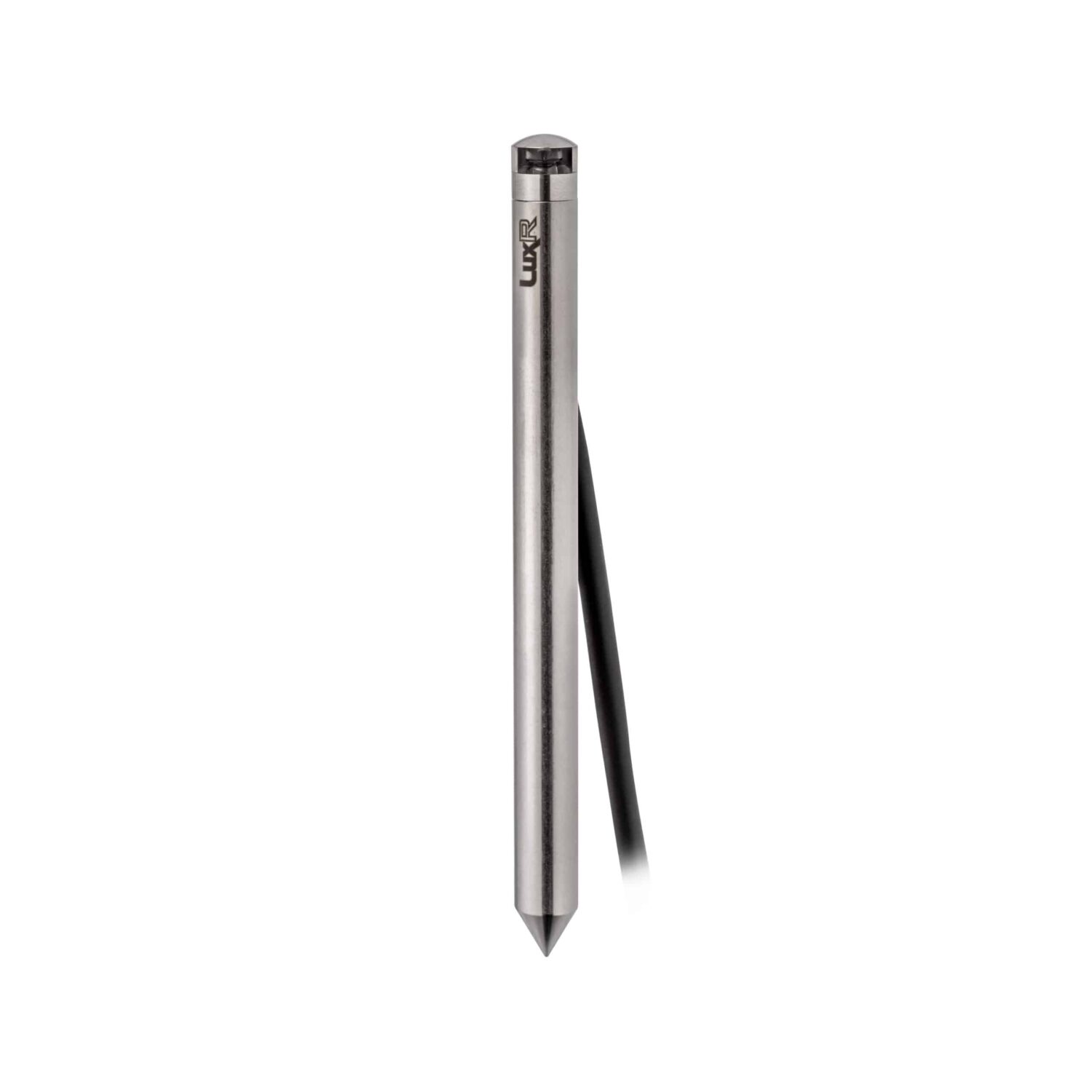 LuxR Micro Spike Diamond in stainless steel with angled diamond head and ground spike