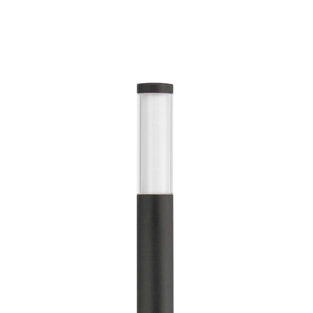 LuxR Modux One Saber in black with a frosted diffuser top