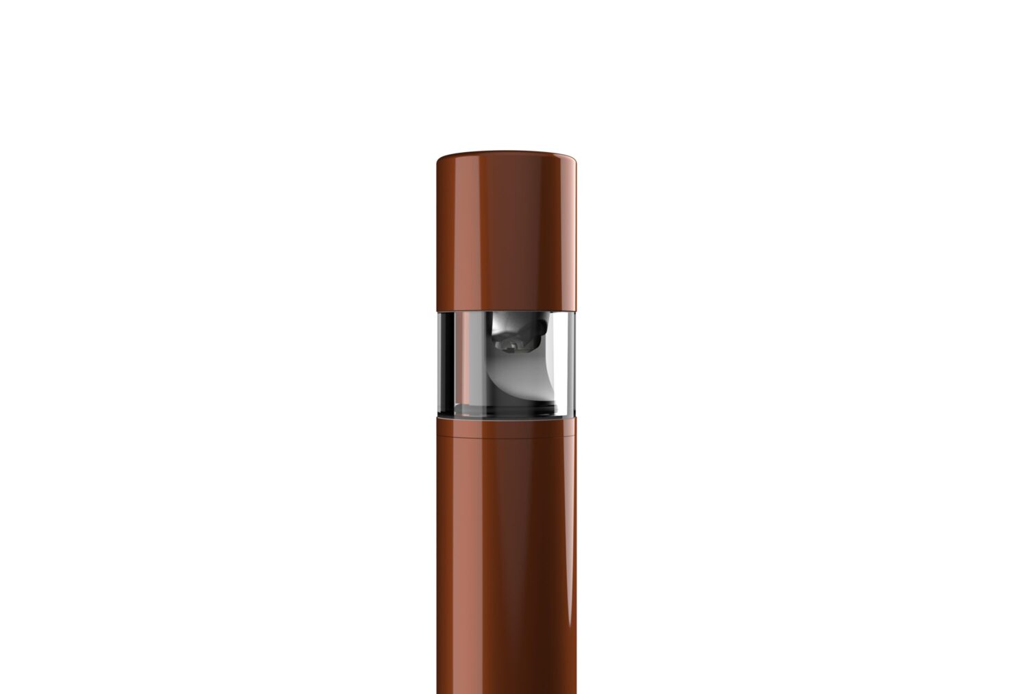 LuxR Modux One Wayfinder in bronze with a clear light band