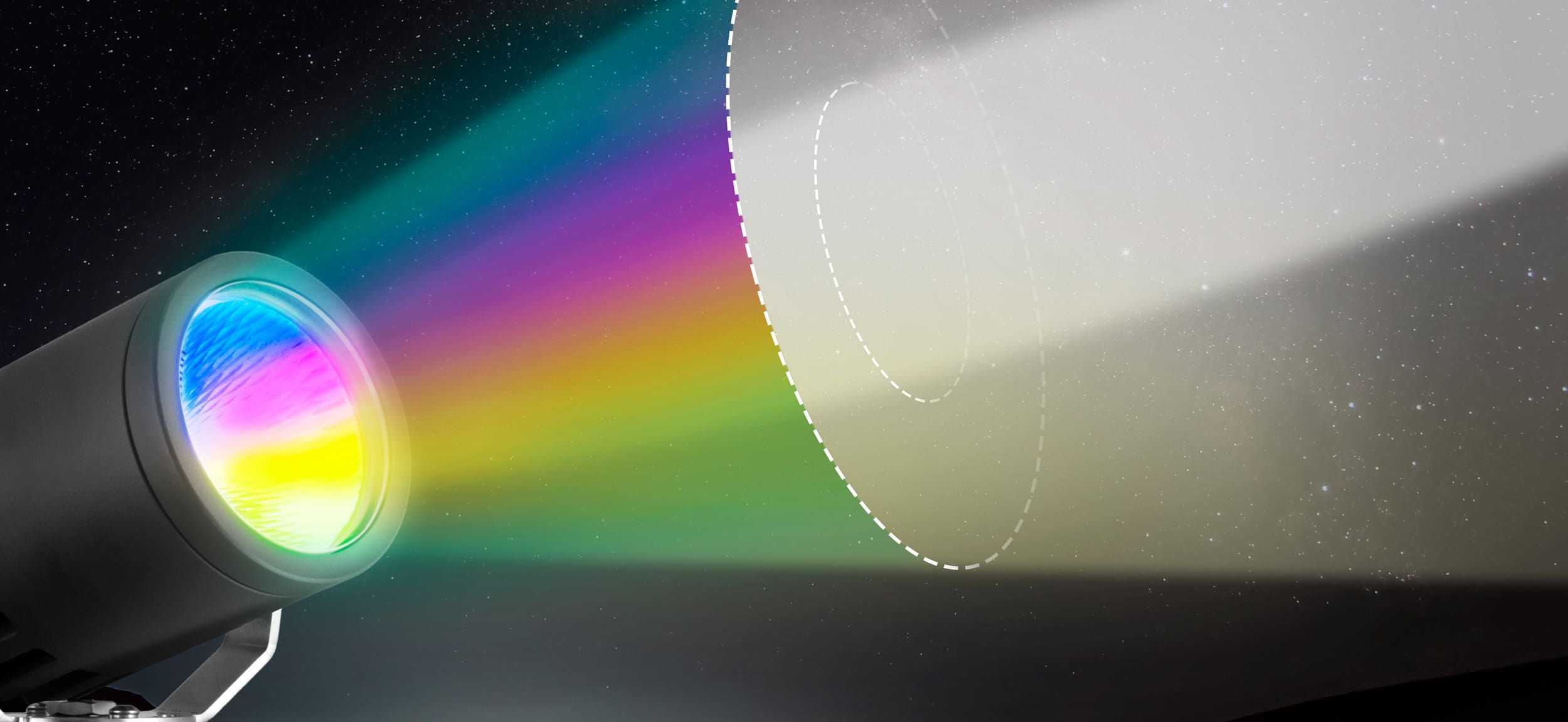 Hunza-Liquid-Beam-Ultra-35-Pole-Spot-RGBW_PS-U35-LBRGBW_Image-1 image