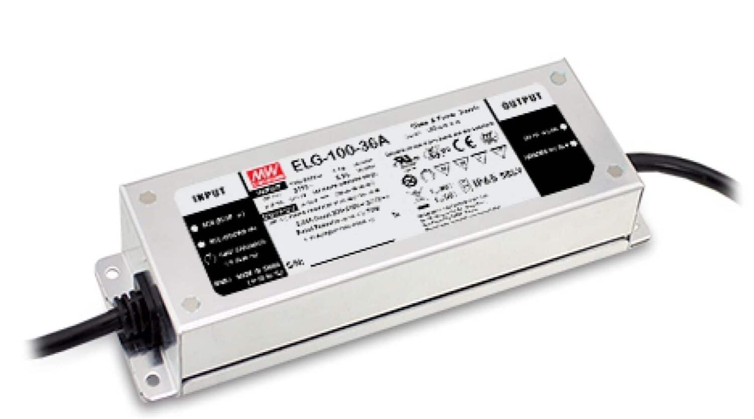 Mean Well 100W 24VDC Constant Voltage Power Supply | Non Dimmable